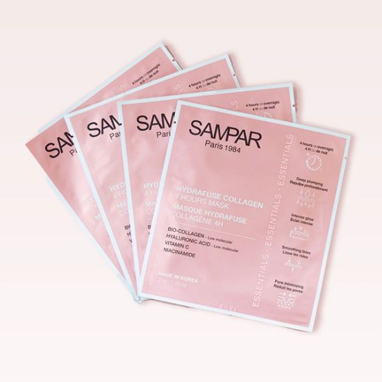 Image sur SAMPAR - Pack de 4 masques Hydrafuse Collagène 4h