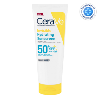 Image de CERAVE - Lait solaire invisible hydratant SPF50  Visage & corps